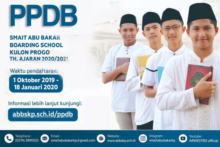 Mulai Oktober, PPDB ABBSKP 2020/2021 Resmi Dibuka