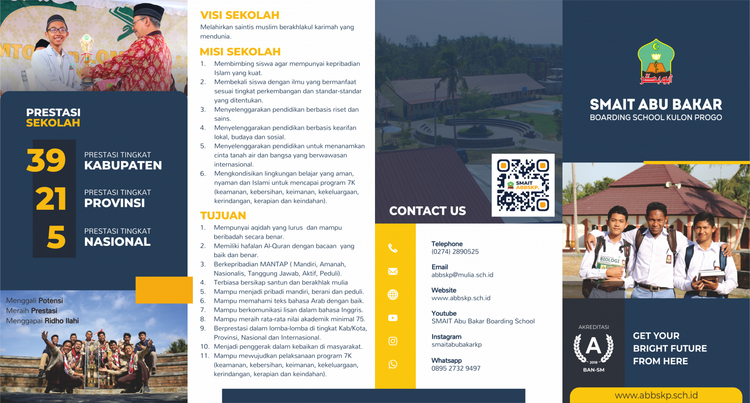 Brochure – SMA IT Abu Bakar Boarding School Kulon Progo