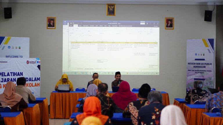 Read more about the article SMAIT ABBSKP Menjadi Tuan Rumah On The Job Training Pembelajaran Mendalam Untuk Kepala Sekolah se-Kulon Progo